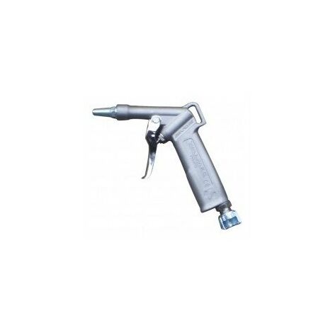 Outifrance – Soufflette aluminium pour soufflage et dépoussiérage – Pression 1 à 6 bars – Gâchette de contrôle – Anse de suspension