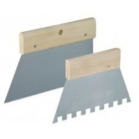 OUTIFRANCE Spatule à colle 12 cm denture carrée