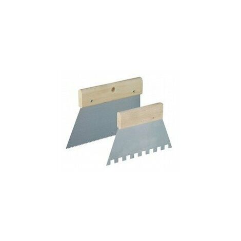 Outifrance Spatule à colle 18 cm denture triangle
