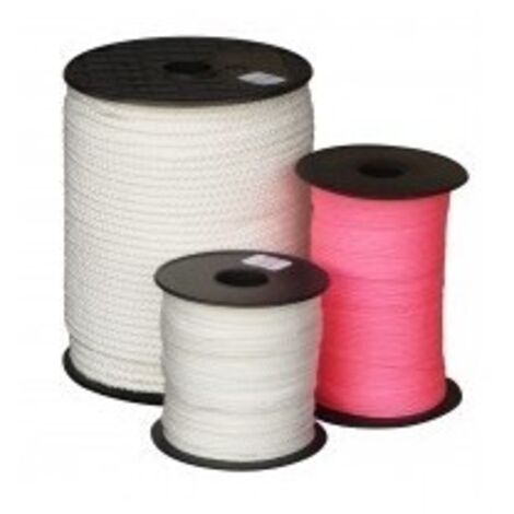 OUTIFRANCE Tresse blanche polypropylène Ø 2 mm x 100 m