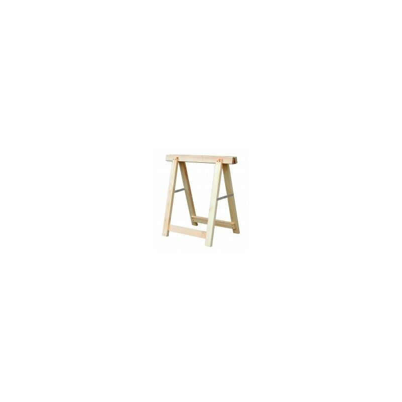 Treteau Bois Renforce Lourd 80Cm