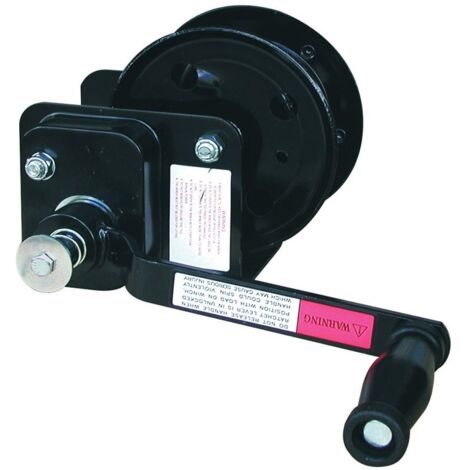 Outifrance – Treuil manuel auto-freine 500 kg – Câble Ø 5 mm x 10 m – Halage jusqu'à 2900 kg – Conforme normes européennes