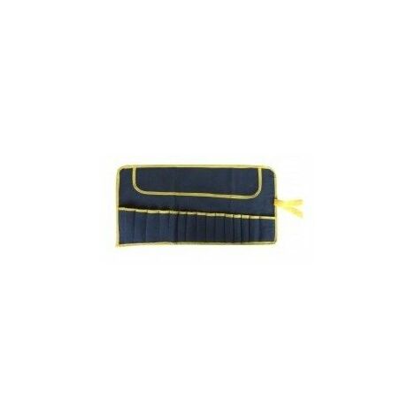 Outifrance – Trousse à outils 15 compartiments en toile renforcée – Dimensions 620 x 320 mm – Pour clés, tournevis et forets essentiels