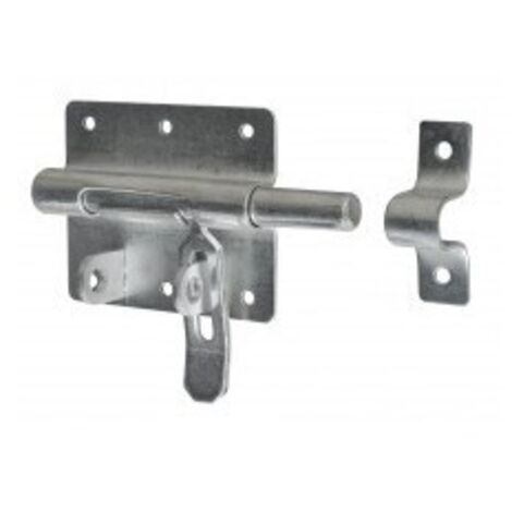 Outifrance Verrou de box 16 mm avec porte cadenas