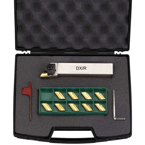 OUTIL 20 x 20 mm ŽÇ PLAQUETTES POUR TOUR TOURNAGE METAUX FERVI KITCKJ20