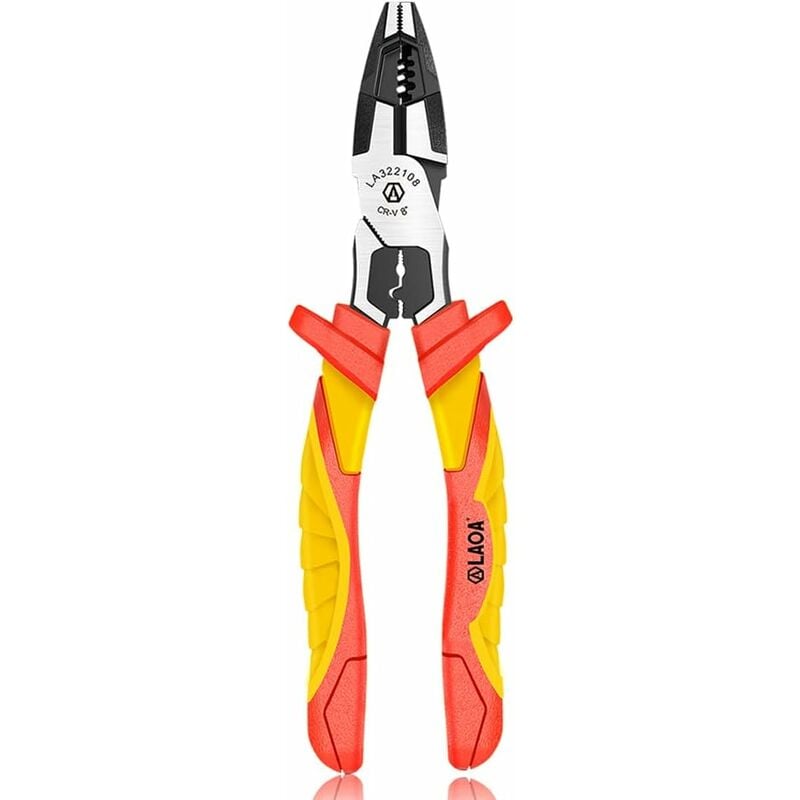 Outil à dénuder, dénudeurs de fil, coupe-cable, pince d'électricien isolée vde 1000 volts Laoa