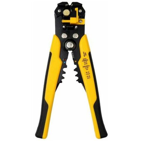 Outil à dénuder universel avec réglage fin automatique Awg 22-10 (0,56,0 mm²) pour coupe-fil à dénuder