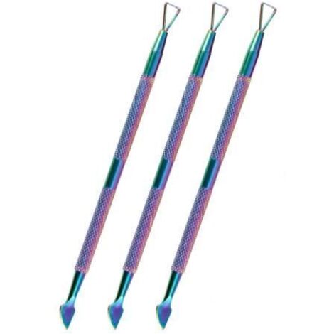 Outil à Gratter - Multicolore - 3pcs - Acier Inoxydable - Ergonomique - Portable