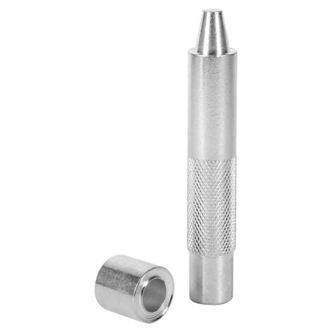 Outil à œillets pour cuir et vêtements, poinçon et matrice en argent (12mm, taille 1000)