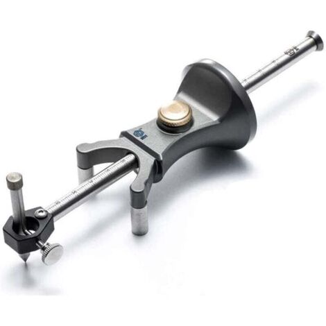 Outil à tracer en bois, jauge de marquage de roue, outil de travail du bois, outil à tracer à double usage, outil multifonction en alliage d'aluminium