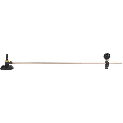 Outil Circulaire Réglable en Verre à 6 Baguettes Rondes avec Cercle à Ventouse(100CM),A
