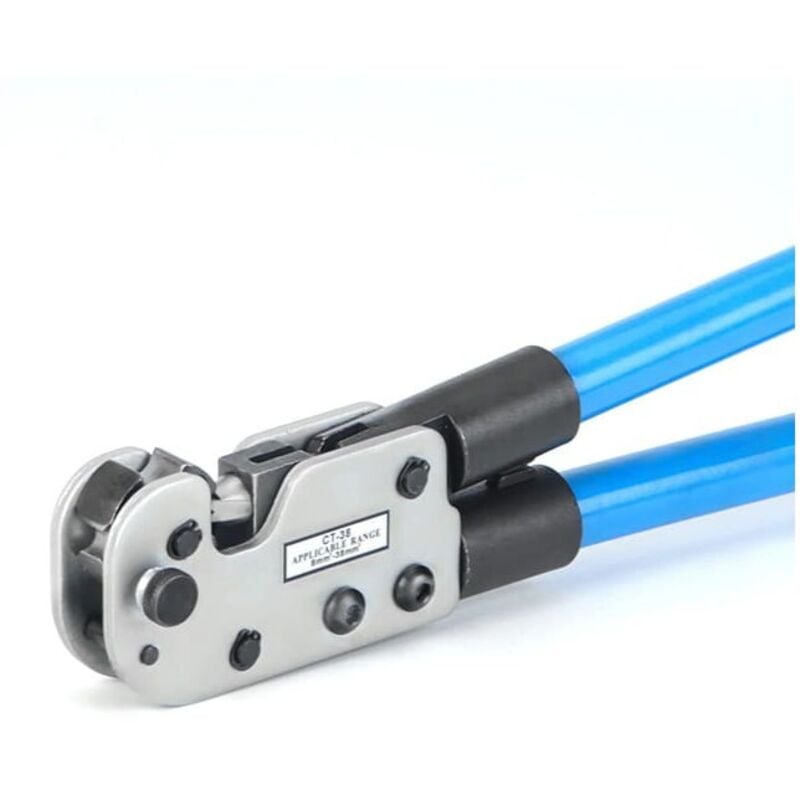 Errebi Group - Outil ct, sertir les cosses de câble, batterie 8-38 mmq, câbles de fer à souder