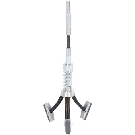 Outil d'affûtage de Cylindre de Moteur, Déglaçage de Cylindre de Moteur à Roue Moletée à Bras Puissant Métrique Réglable à 3 Mâchoires pour Alésage de 1-1/4 à 3-1/2
