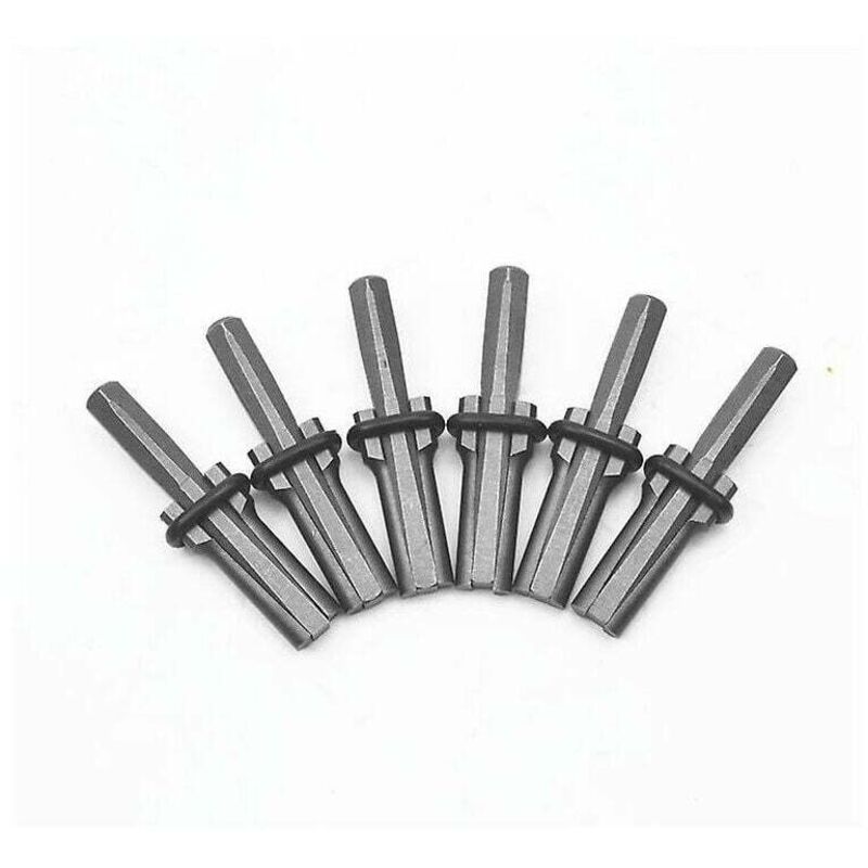 Outil de carrière de coin de fendage de pierre coin de carrière de burin 3 en 1-16mm, 6pcs