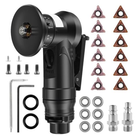 Outil de Chanfreinage Pneumatique, Machine D'Ébavurage Métal à 45 Degrés, Kit Bord D'Arc