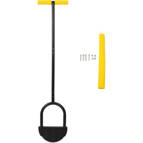Outil de Coupe-Bordure de pelouse, Outil de branchement de pelouse Tranchant en Demi-Lune, Outils d'aménagement paysager, Coupe-Bordure de Trottoir, Outil d'élimination de l'herbe