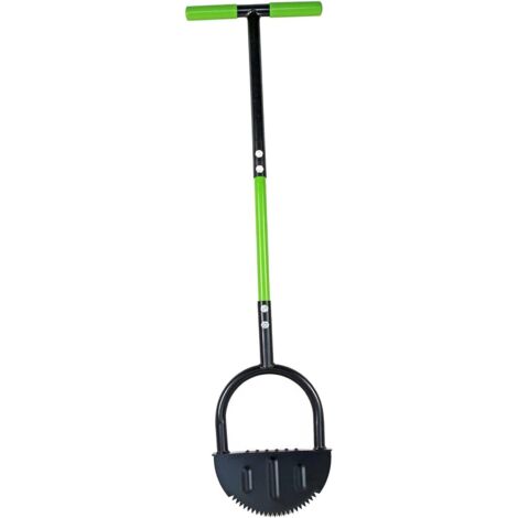 Outil de Coupe-Bordures à Long Manche, Robuste et Polyvalent, avec poignée en T Ergonomique et résistante, idéal pour Amateurs