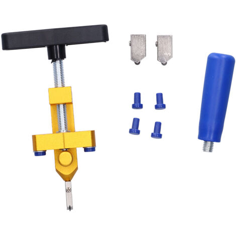 Outil de coupe manuel 2 en 1 pour verre et carrelage, portable 3‑15mm, kit DIY