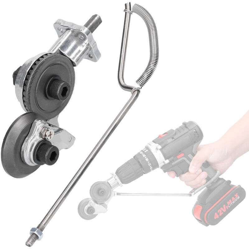 Outil de coupe pour perceuse électrique Outil de coupe pour tôle Outil de conversion Outil de coupe pour perceuse électrique pour couper la tôle