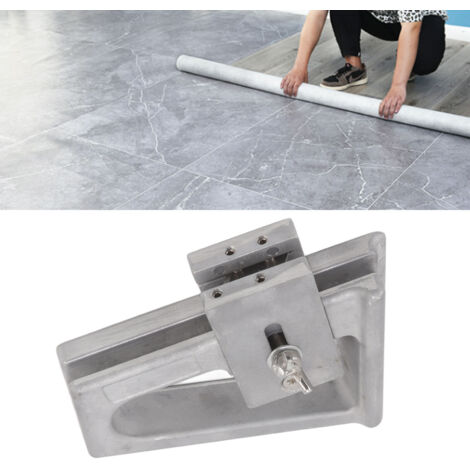 Outil de Coupe pour Sol en PVC Linoléum Professionnel pour Travaux de Construction et Réparation de Planchers Sportifs -KZQ