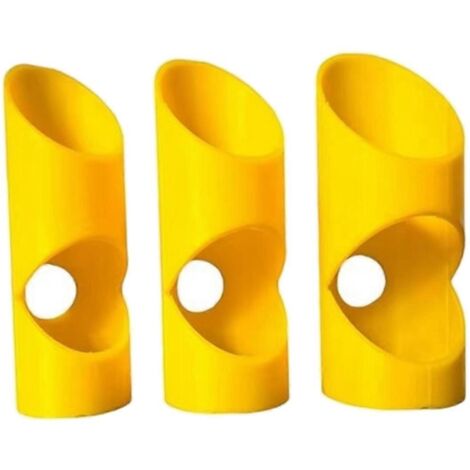 Outil de coupe pour tuyaux en mousse - Lampe de coupe pour isolation à trois tubes, lot de 3
