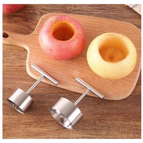 Outil de Cuisine - Apple Pear Core - Acier Inoxydable - Antidérapant - Confortable à Utiliser