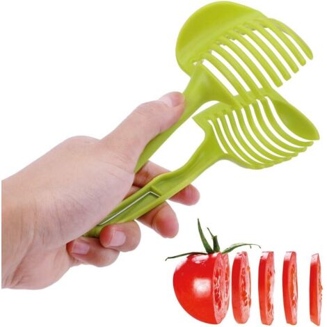 Outil de cuisine gadget créatif multifonction, trancheuse de fruits, ustensile de cuisine, pince à pain, trancheuse de tomates, Ensoleillé