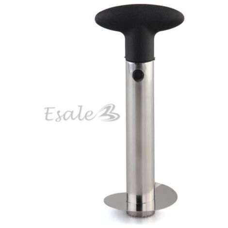 Outil de cuisine - Inox - Coupe ananas - Gris - Style contemporain - Trancheur éplucheur