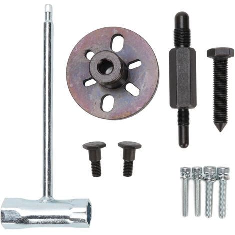 Outil de démontage d'embrayage à piston d'arrêt et de volant d'inertie Outil de démontage d'embrayage pour tronçonneuse en acier pour MS070 MS090 pour 137 350 61