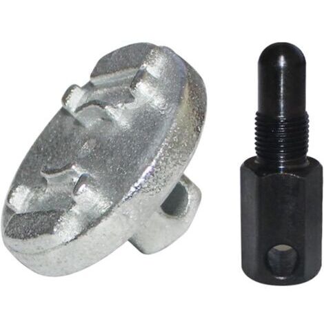 Outil de démontage d'embrayage de tronçonneuse en acier inoxydable Anti-corrosion bricolage de tronçonneuse Durable, pour 2500