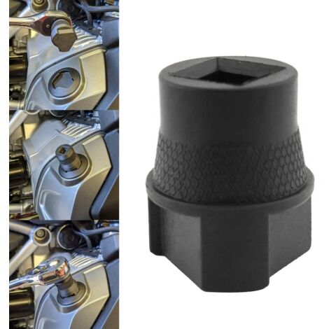 Outil de démontage du bouchon de remplissage d'huile pour moto, noir, compatible avec le bouchon de remplissage d'huile de la R1200GS Adventure