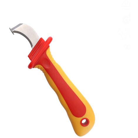 Outil de dénudage de couteau de câble, couteau d'électricien isolé, coupe-câble antimagnétique IEC60900 1000V