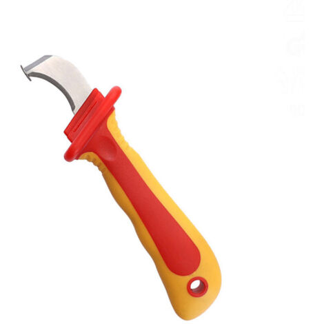 Outil de dénudage de couteau de câble, couteau d'électricien isolé, coupe-câble antimagnétique IEC60900 1000V