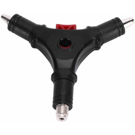 Outil de Dénudage et Compression 4-en-1 pour Câbles Coaxiaux RG59/RG6 avec Connecteur F