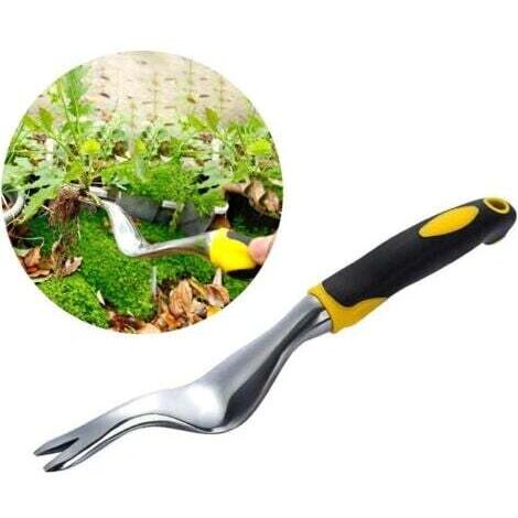 Outil de désherbage Manuel pour Pissenlit Outil de désherbage Manuel pour terrasse Extraction de Mauvaises Herbes - pour Jardin, extérieur, Plantation de Fleurs - pour enlever Les Mauvaises Herbes