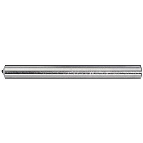 Outil de dressage D. 8 mm longueur 80 mm cylindrique Diamant 0,35 ct pour D. de meule jusqu’à 200 mm
