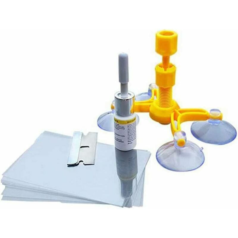 Outil de fenêtre de réparation de verre automatique Kit de réparation de pare-brise automatique