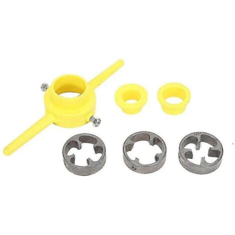 Outil de filetage pour tuyaux PVC, filetage rond NPT, kit d'outils pour tuyaux et plomberie.