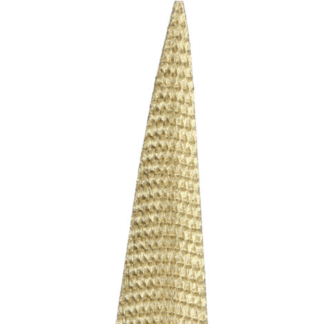 Outil de Finition en Or pour Sculpture sur Bois Lime Cône 25 cm avec Sac de Rangement - KZQ