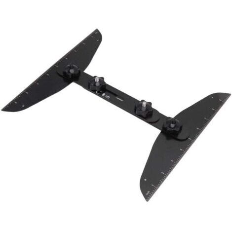 Outil de Gabarit de Marche d'escalier, Jauge de Marche d'escalier Durable et Robuste pour étagères (Robe Lingerie Chat Noir)