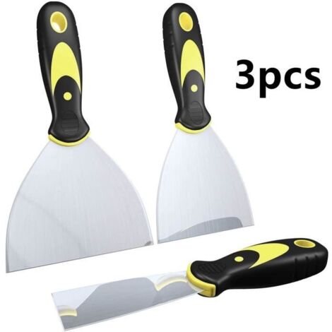 Outil de grattoir - Acier Inoxydable - 3pcs - Ergonomique - Résistant - Multi-usage