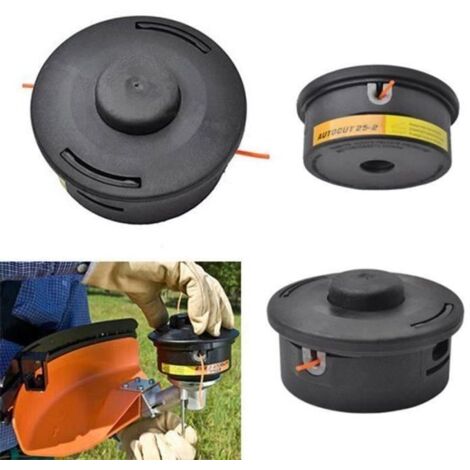 Outil de Jardinage Agricole - Tête de Coupe de Rechange pour Débroussailleuse, Accessoires Compatibles Stihl FS55 56 80 85 86 90 25-