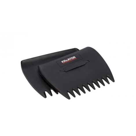 Outil de jardinage kreator krtgr7055 tête large dents flexibles