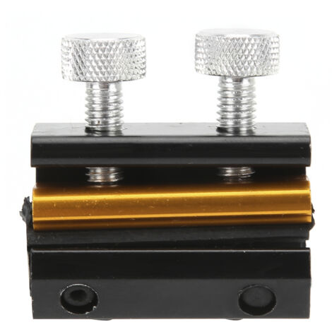 Outil de lubrification à double câble pour moto en aluminium et caoutchouc pour ATV, noir et or