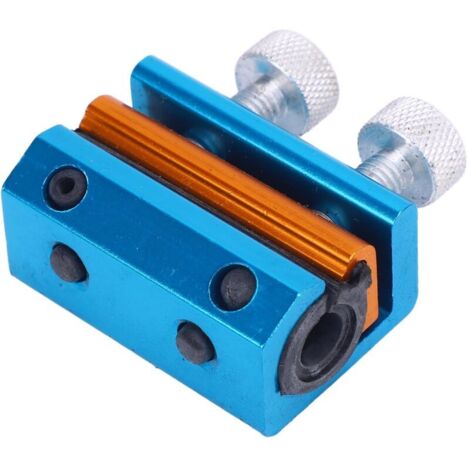 Outil de lubrification de câbles de moto, double huileur, câbles d'accélérateur d'embrayage en aluminium, lubrifiant pour ATV, Dirtbike, Scooter, vélo bleu-Crezuo