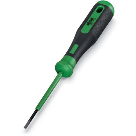 Outil de manipulation isolé 210719 – Compatible séries Wago 279/726/727/2000/2001/2020 – Lame 2,5 x 0,4 mm pour connexions précises - WAGO 210-719