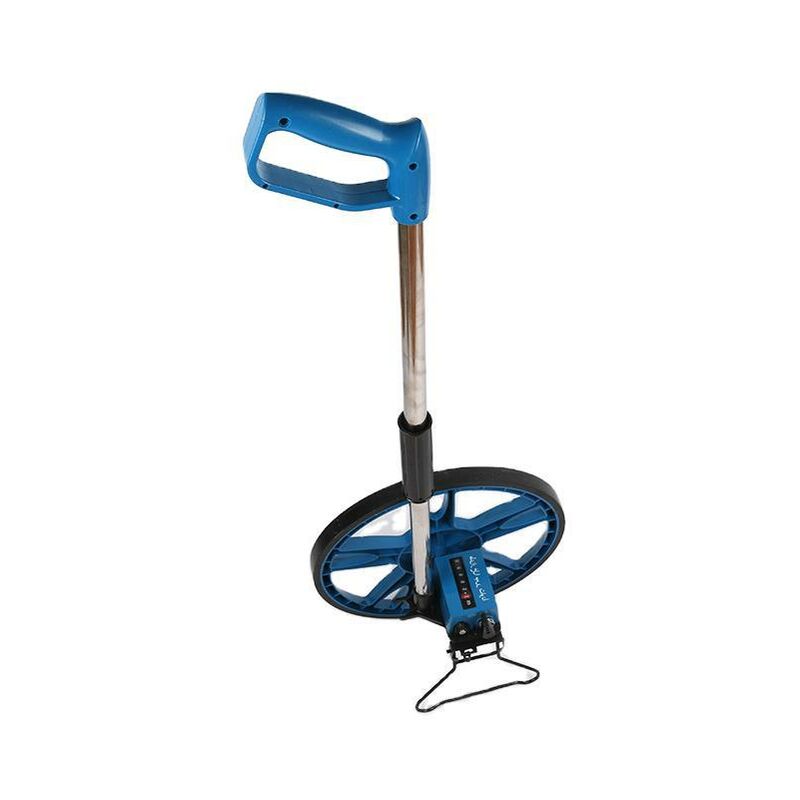 Outil de Mesure de Distance - Roue de Mesure de distance - Poignée Télescopique réglable en abs - Bouton de Contrôle pour les arqueurs (comme