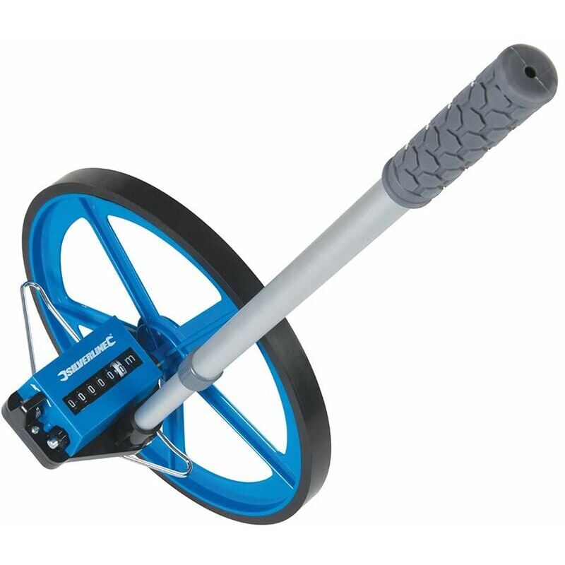 Simplicity - Outil de Mesure de Distance - Roue de Mesure de distance - Poignée Télescopique réglable en abs - Bouton de Contrôle pour les arqueurs