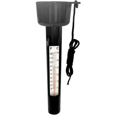 Outil de mesure de la température de l'eau de piscine - Thermomètre flottant pour piscine