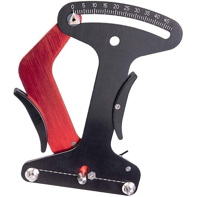 Outil de Mesure de Tension pour Rayons de vélo en Alliage Al CNC précis s'adapte à Tous Les Rayons